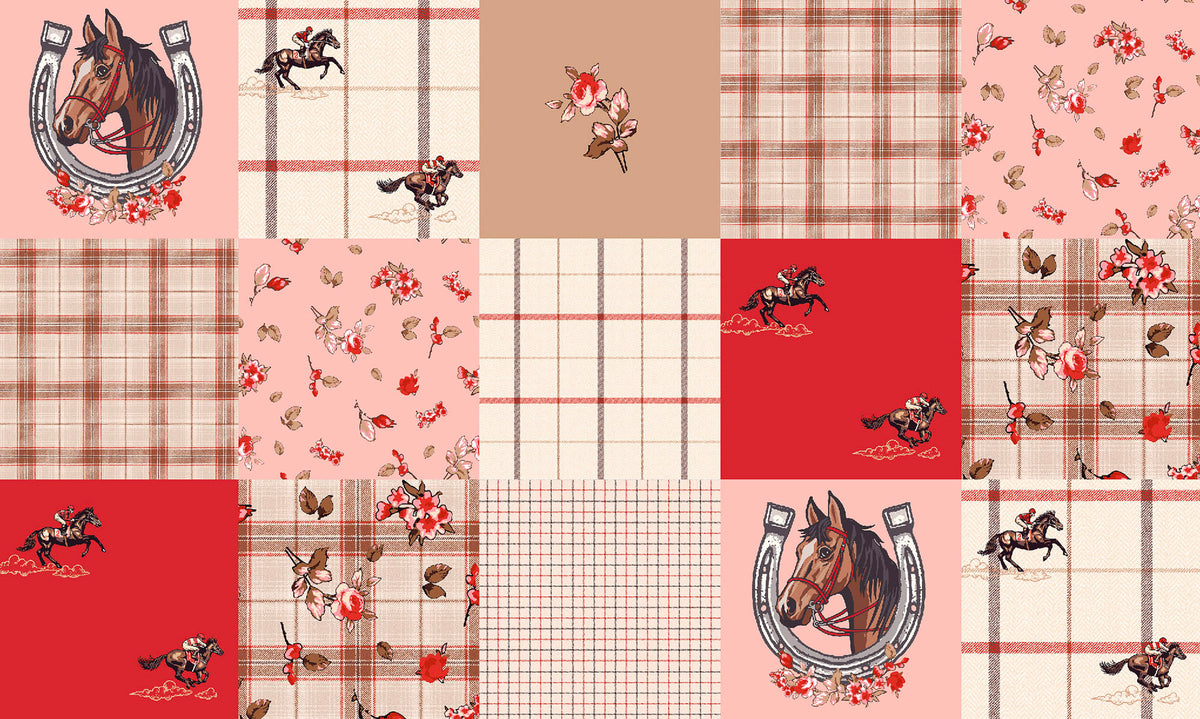 Derby Patchwork | Off to the Races