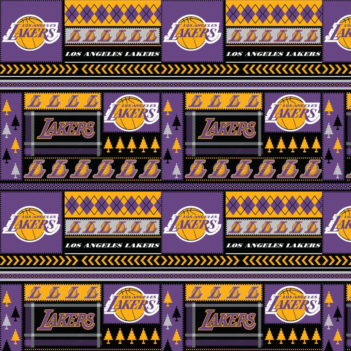 Los Angeles Lakers | Team Fair Isle