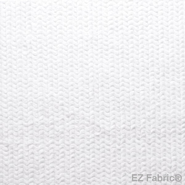 Paris Snuggle White by EZ Fabric 