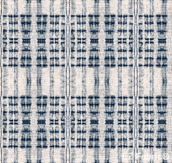 Nuru Midnite Mud Cloth Print on Minky Fabric by EZ Fabric