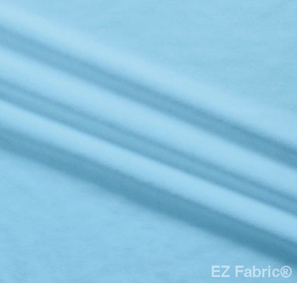 Silky Minky Smooth Blue Bell by EZ Fabric