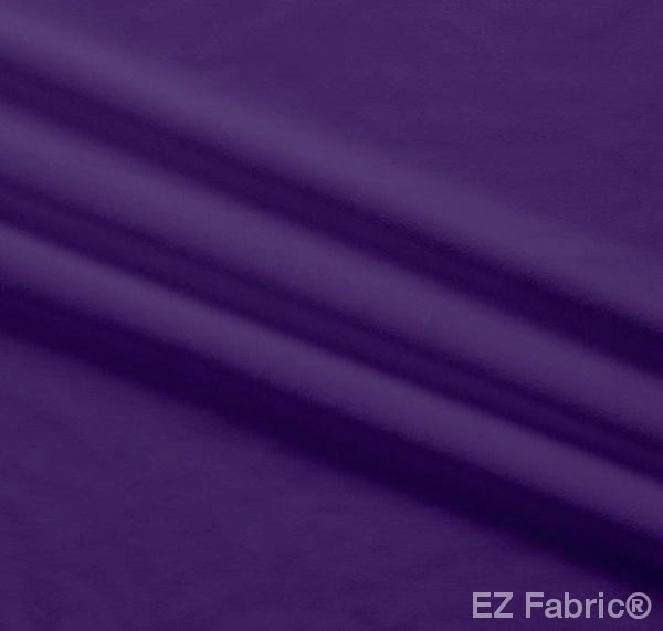 Silky Minky Smooth Bright Purple  by EZ Fabric