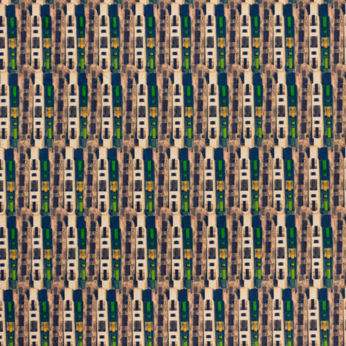 Cassettes printed minky, full-width bolt view