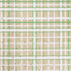 Ornament Plaid holiday print minky fabric, folded yardage