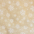 Snowfall neutral holiday minky fabric, swatch