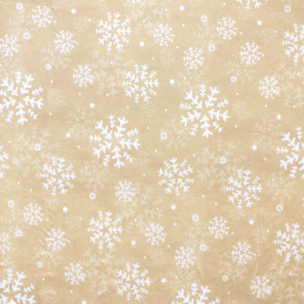 Snowfall minky fabric, pattern repeat