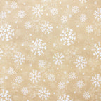 Snowfall minky fabric, pattern repeat