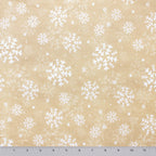 Snowfall minky fabric, edge close-up