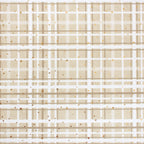 Reindeer plaid minky fabric, color option 4 swatch detail