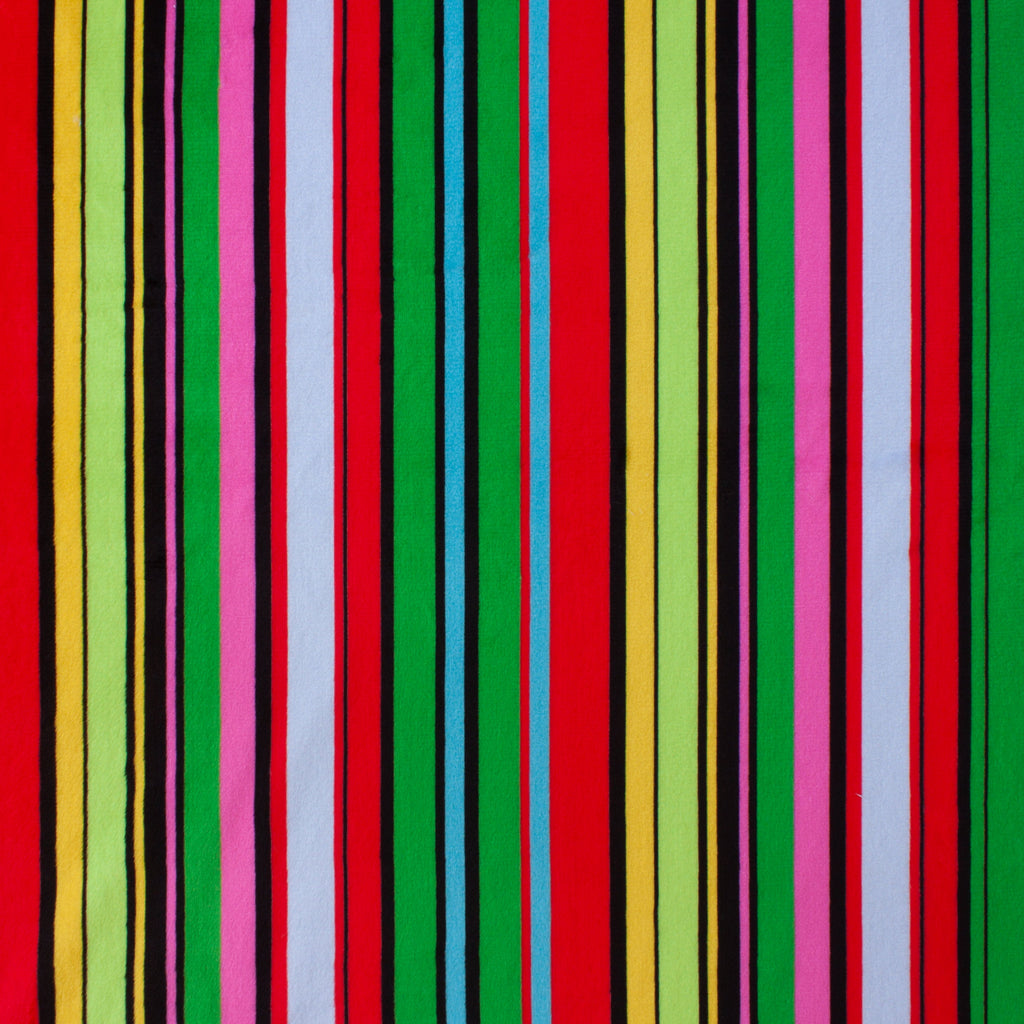 Snowflake Stripe minky fabric, pattern repeat