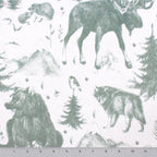 Rustic Mountain Toile