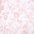 Rustic Woodland Toile minky fabric, pile texture close-up