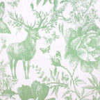 Rustic Woodland Toile minky fabric, swatch