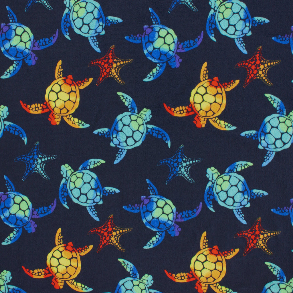 Small Sea Stars and Turtles