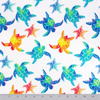 Small Sea Stars and Turtles