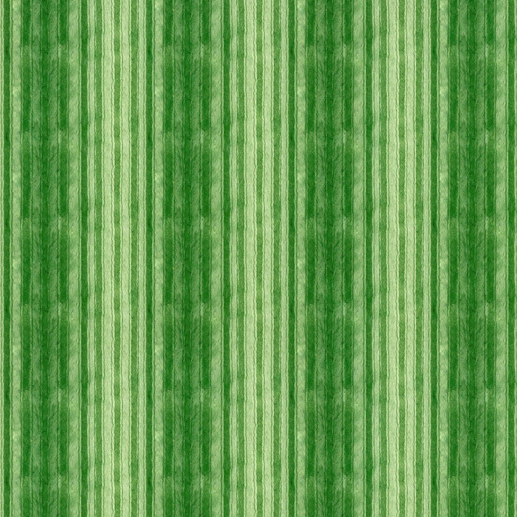 Shamrock Stripes clover stripe minky fabric, swatch