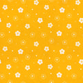 Lucky Blossoms minky fabric, print repeat detail