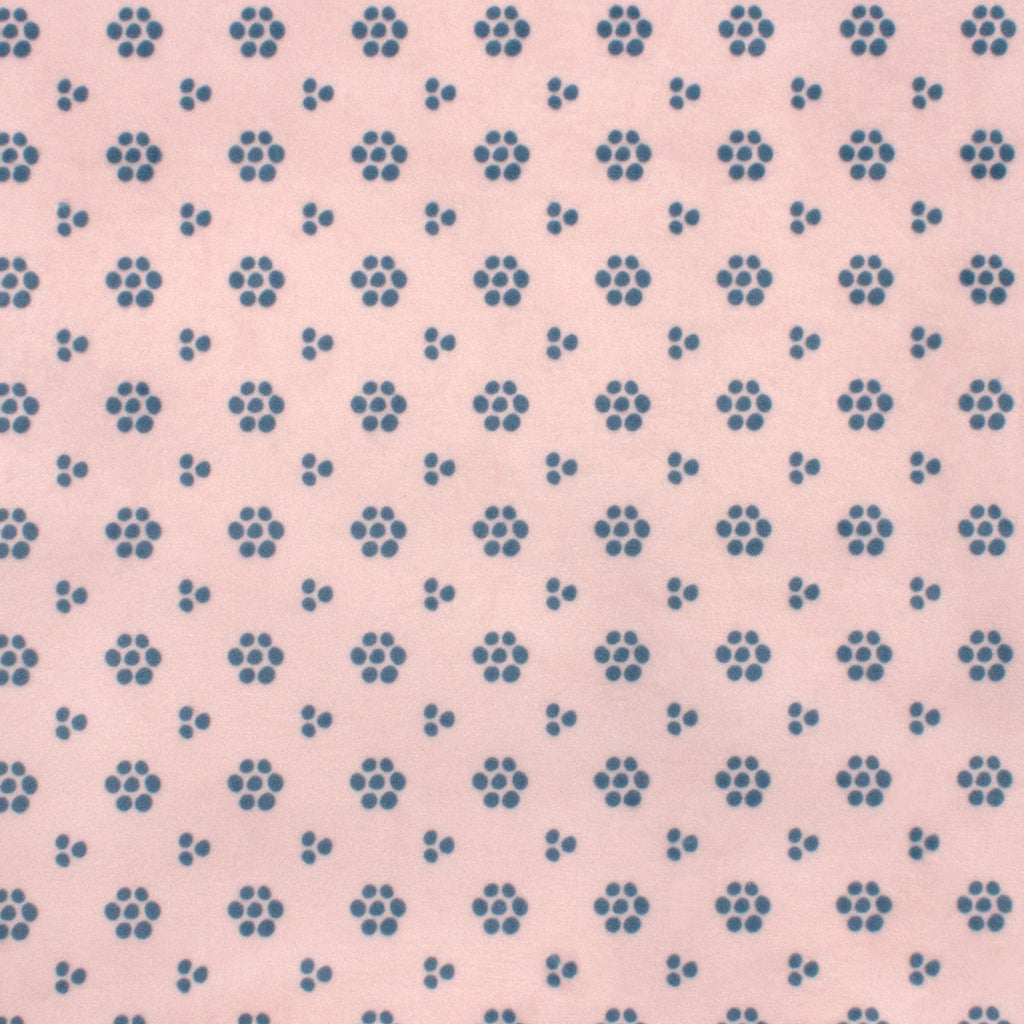 Blooming Buds minky fabric, color two