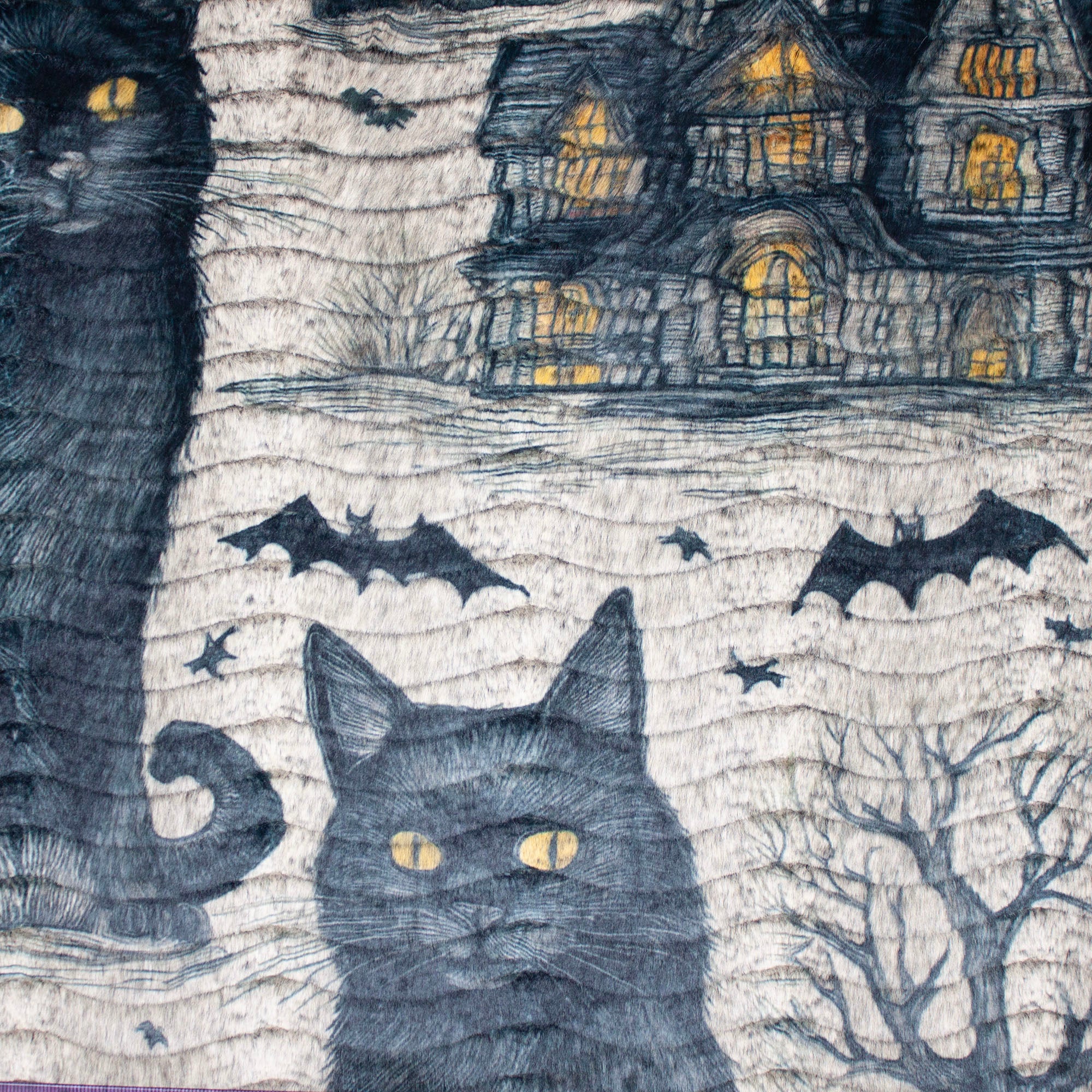 Black Cat - Black Frosted Ocean Snuggle