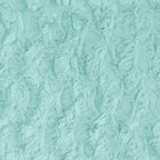 Bella snuggle minky fabric blues, folded drape