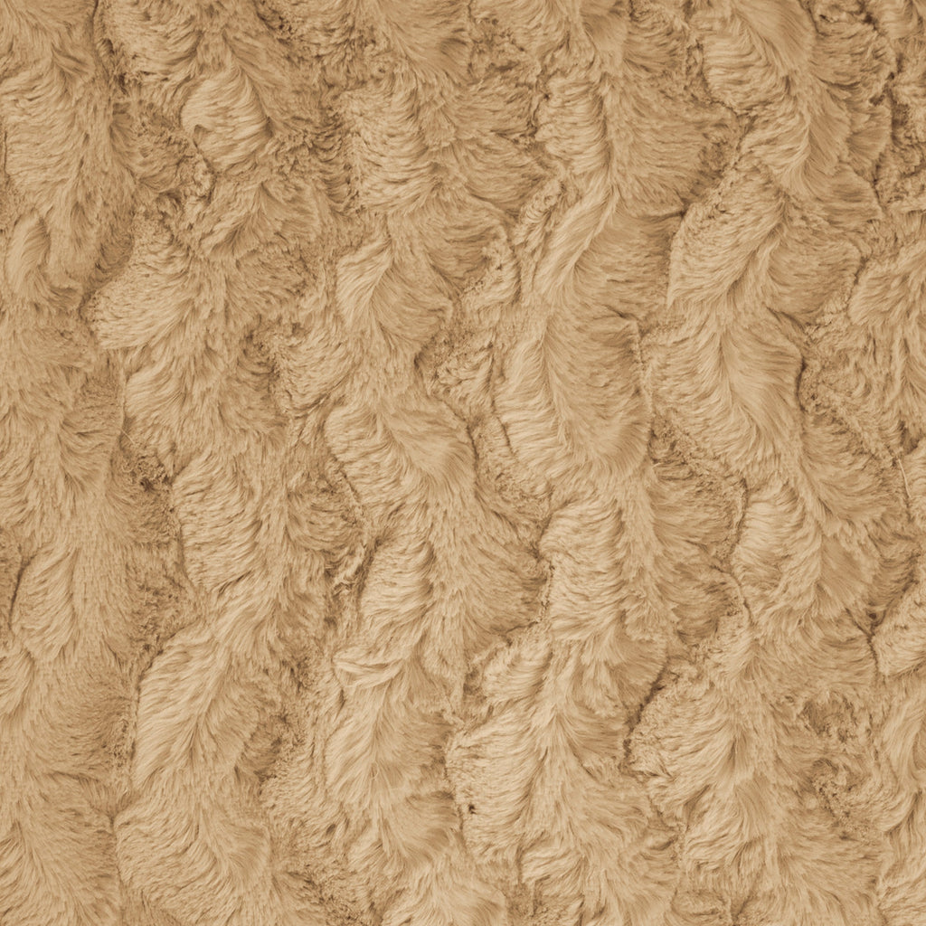 Bella snuggle minky fabric earth tones, yardage roll