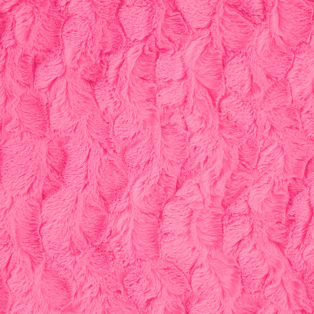 Bella snuggle minky fabric warm tones, swatch