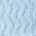 Bella snuggle minky fabric blues, swatch