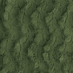 Bella snuggle minky fabric earth tones, close-up texture