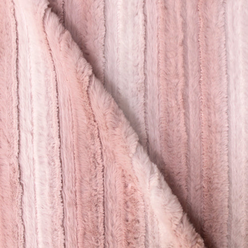 Chinchilla Stripe snuggle minky fabric, stripe close-up