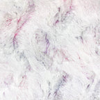 Frosted Tie Dye Dove snuggle minky, folded edge