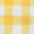 Gingham Snuggle minky fabric, pile detail