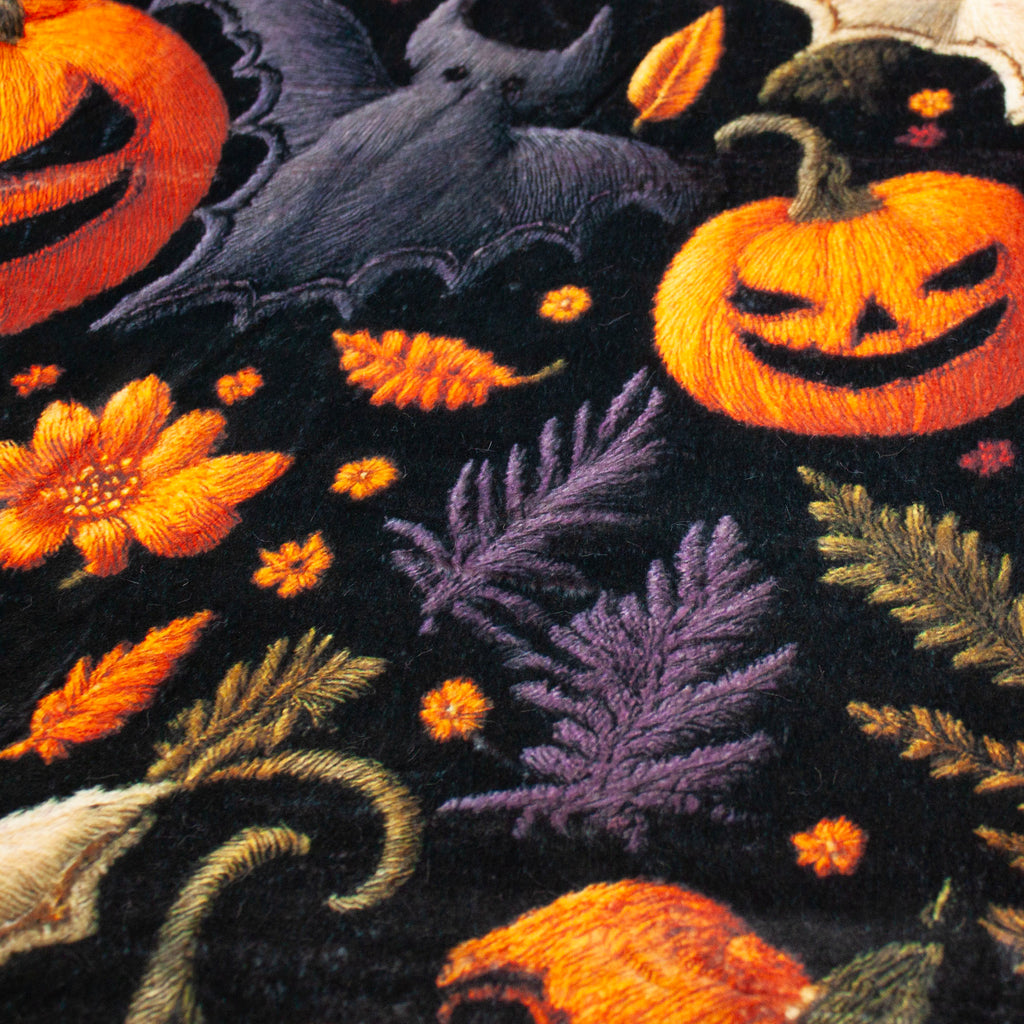 Halloween Embroidery - Hibiscus Frosty Snuggle