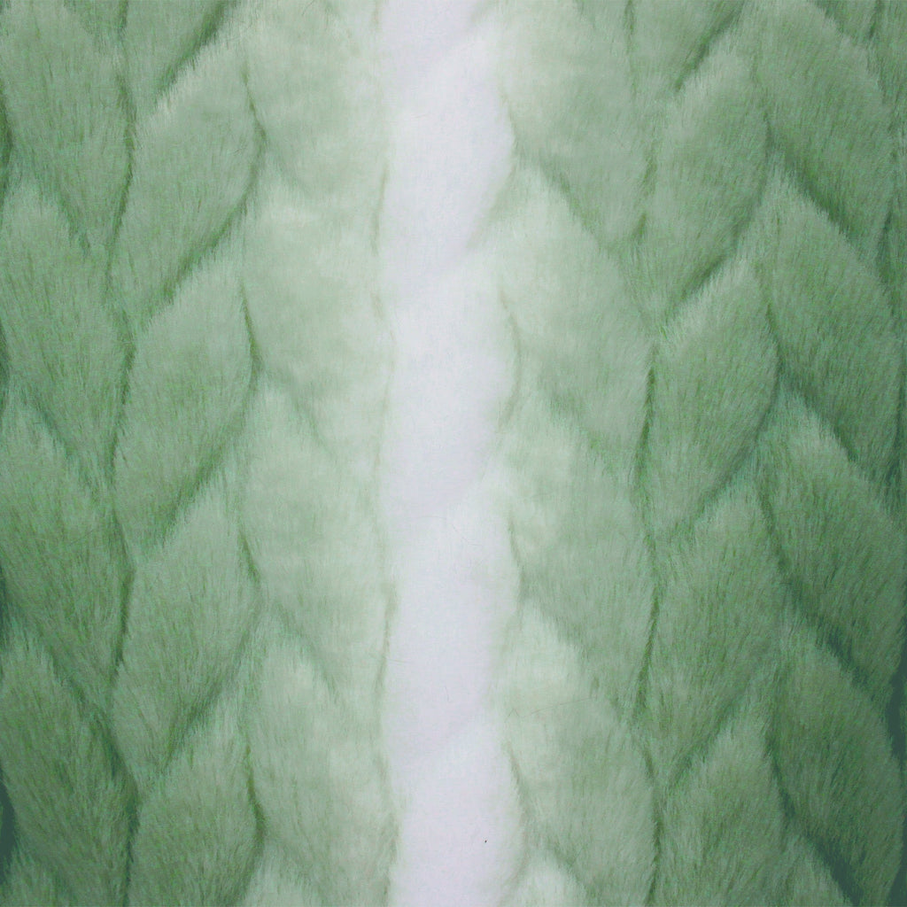 Heather snuggle minky fabric, folded drape