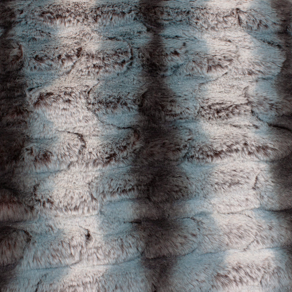 Hudson Stripe snuggle minky fabric, surface texture