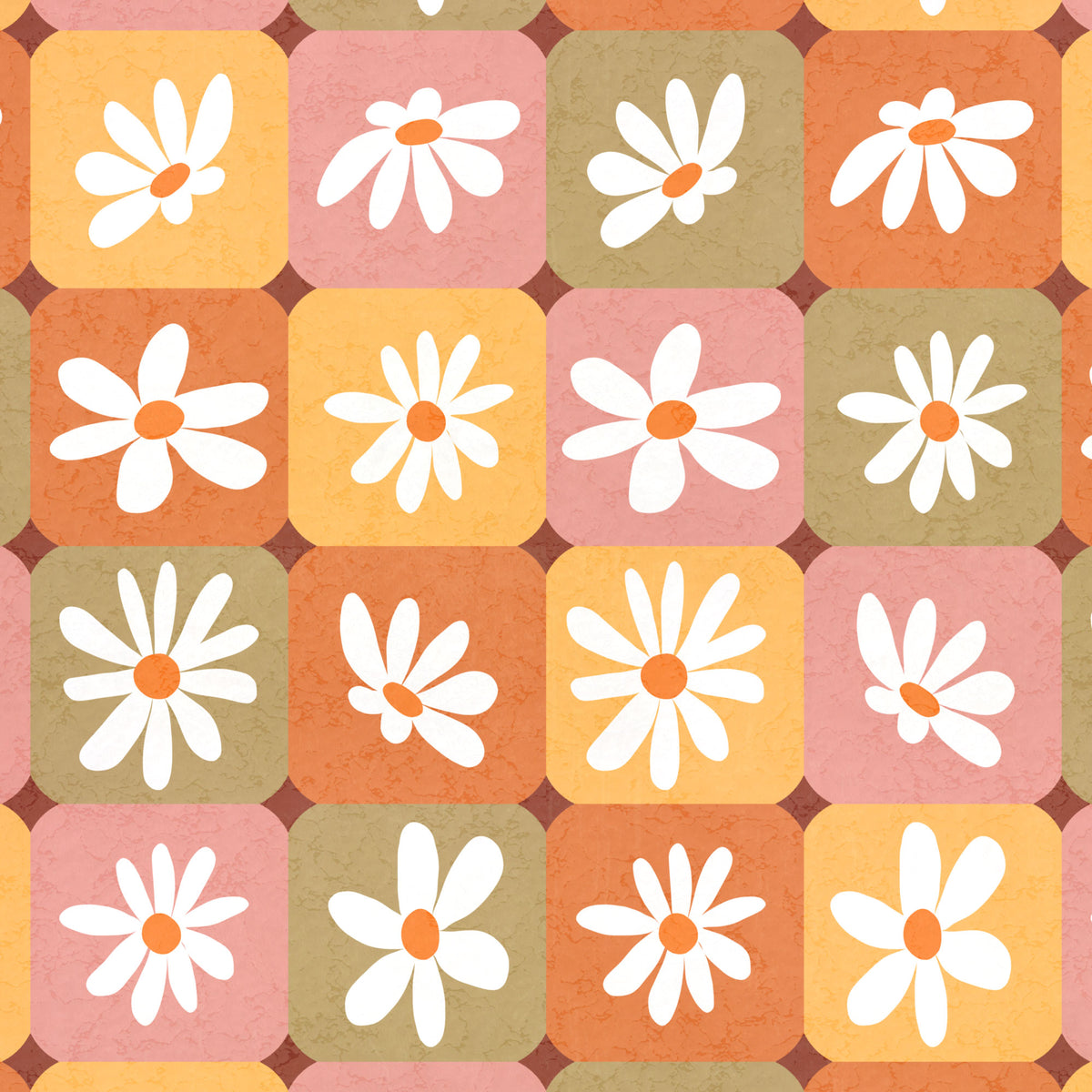 Groovy Daisy Grid | Feeling Groovy