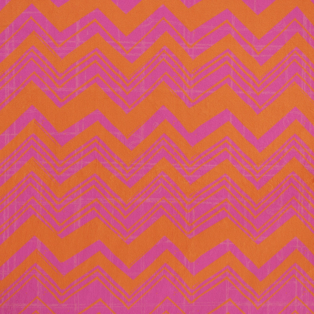 Snazzy Chevron minky fabric, pattern repeat