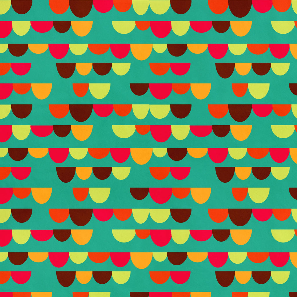 Neon Bounce minky fabric, print repeat detail