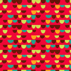 Neon Bounce minky fabric, pattern overview