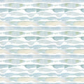 Watercolor Coastal Stripes | Weekend Getaway