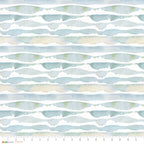 Watercolor Coastal Stripes | Weekend Getaway