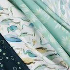 Watercolor Coastal Stripes | Weekend Getaway