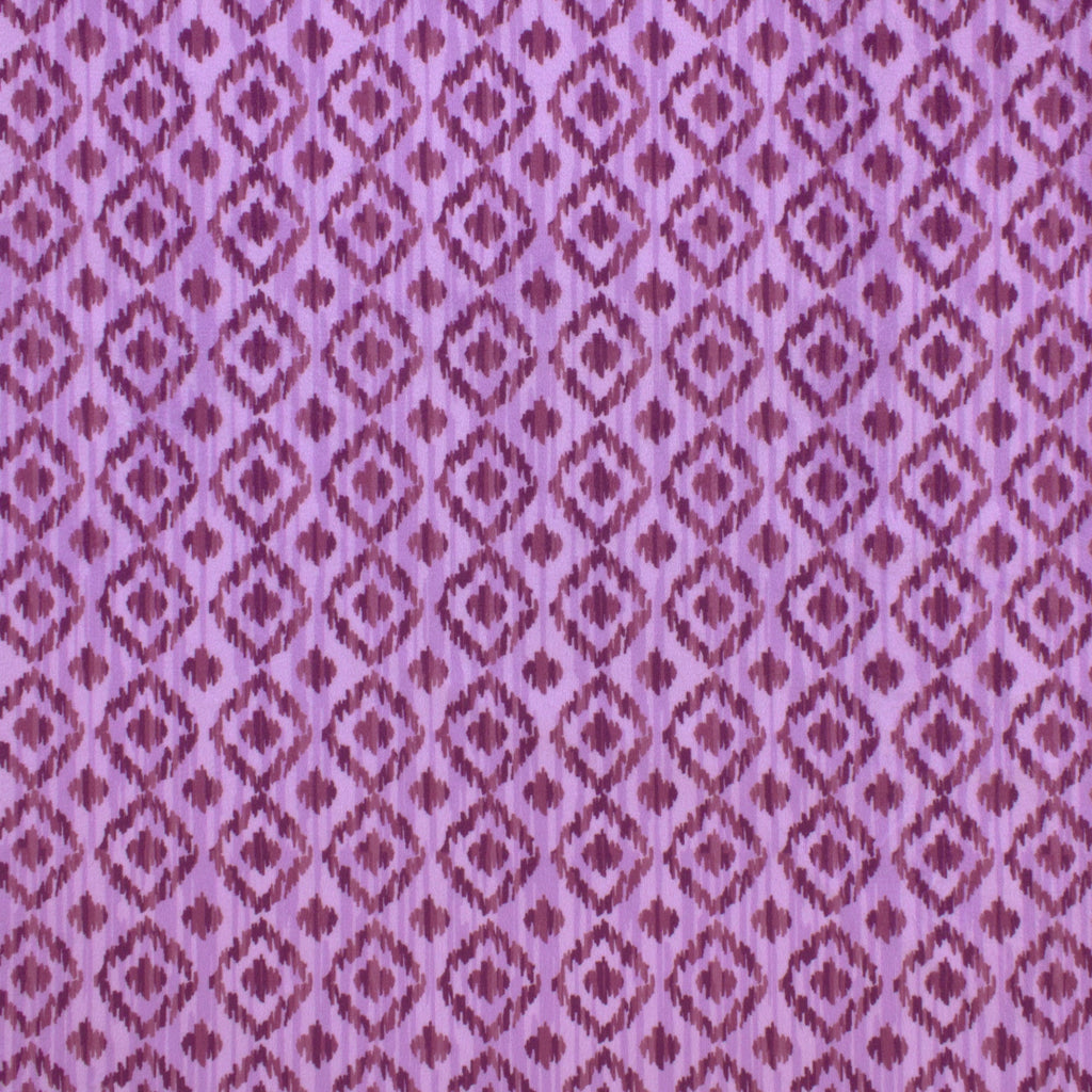 Eye of the Peacock ikat minky fabric, bolt end