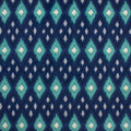 Ikat Diamonds | Ikat Peacock