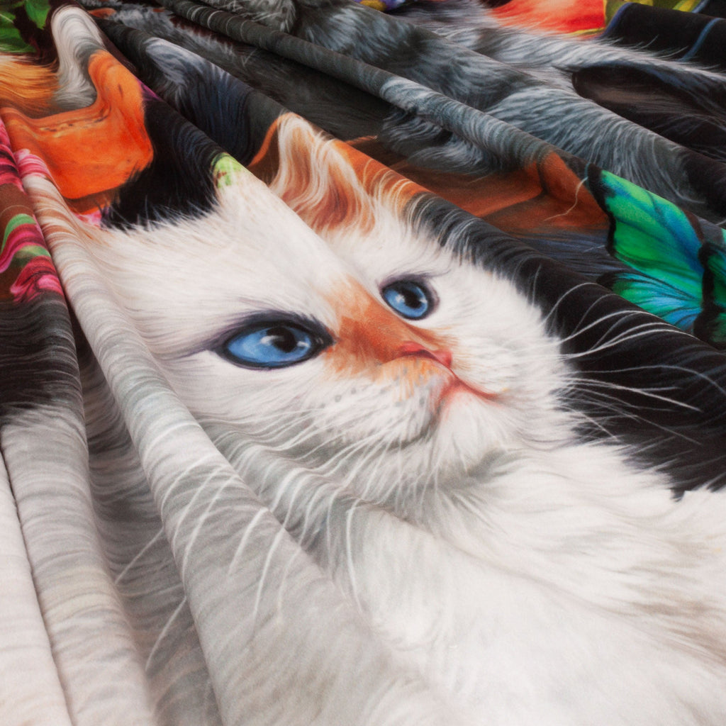 Kittens at Play Panel 45x60"