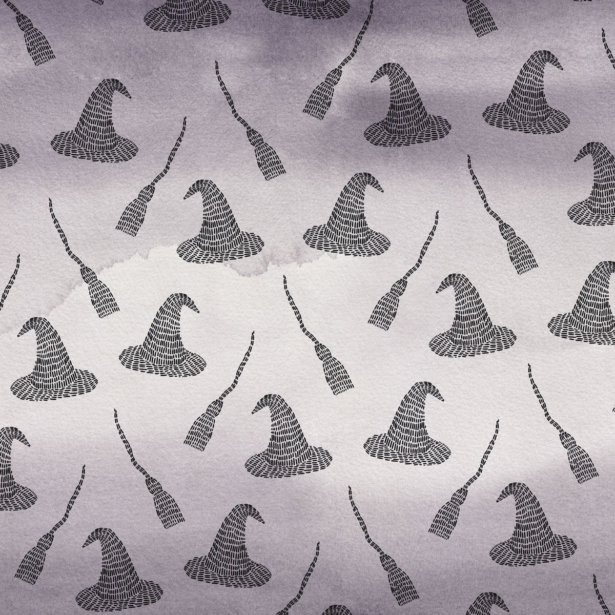 Witch's Hat and Broom | Modern Halloween