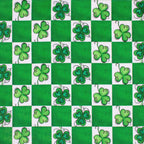 Twirly Shamrocks Check