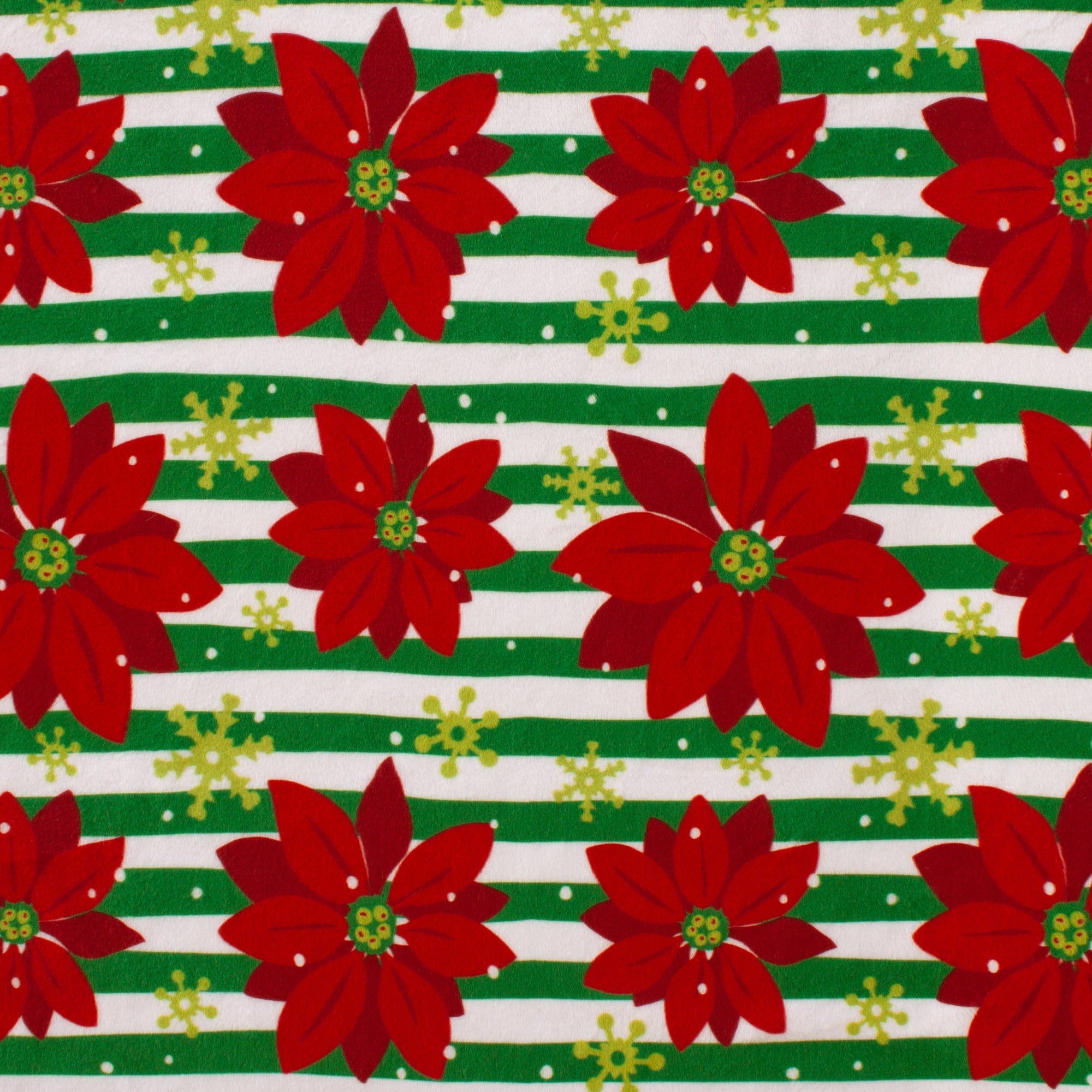 Poinsettia Stripe | Gnome for the Holidays