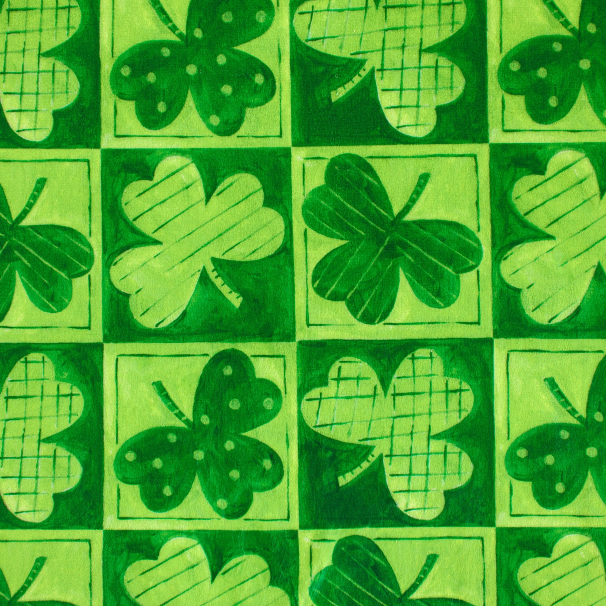 Painted Shamrock Check