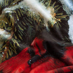 Cardinals and Snow Panel 45x60"