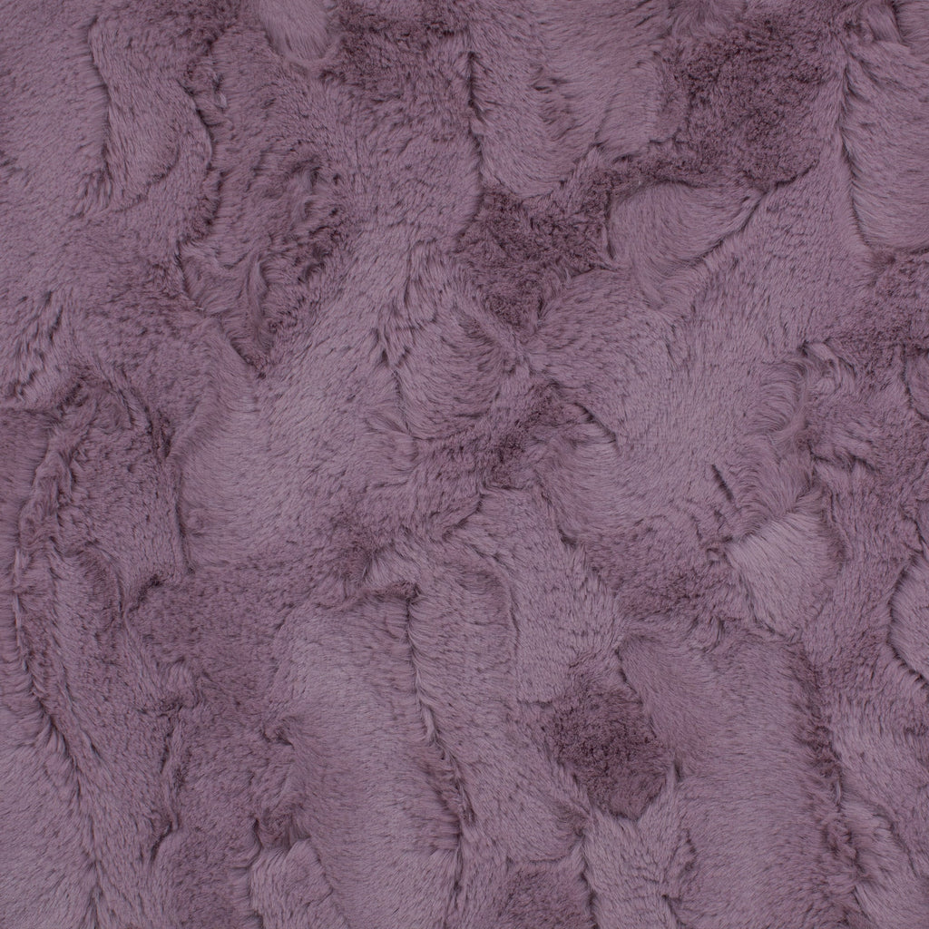 Luxe Snuggle purples minky fabric, full width